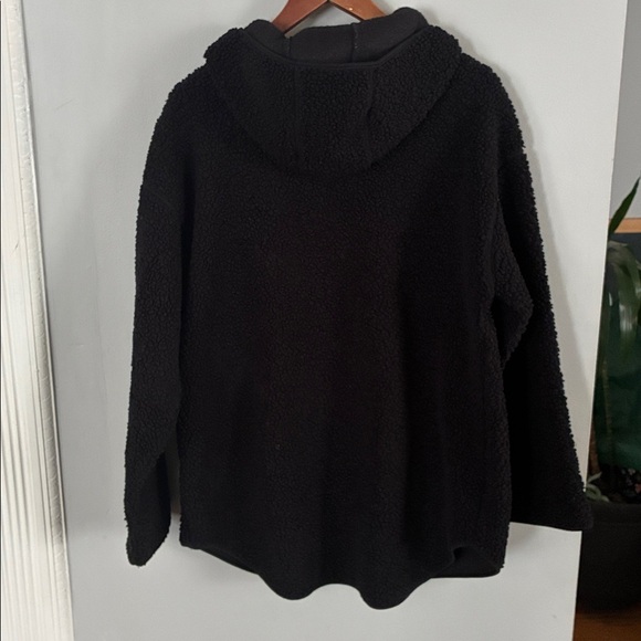 H&M Black Fleece Hooded Sweater Sz Medium - Picture 4 of 5